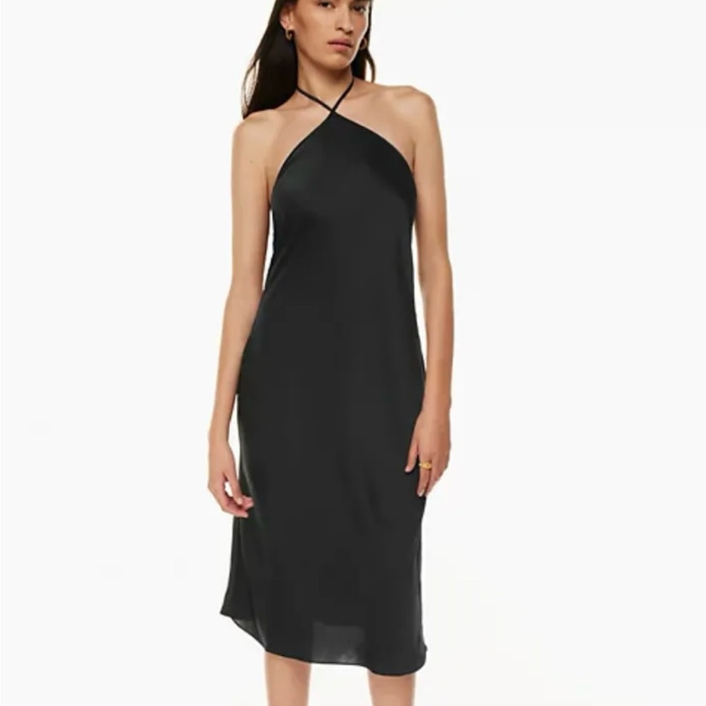 NWT Black Silk Aritzia dress - Size S